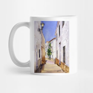 An Old Street In Padules Mug